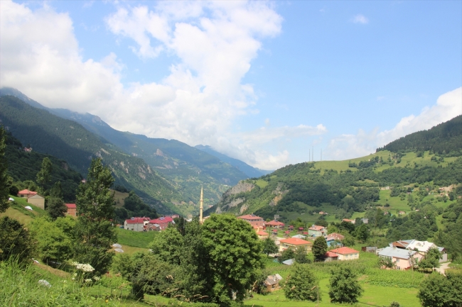 Trabzon Güzelyayla dört mevsim ziyaretçi ağırlıyor