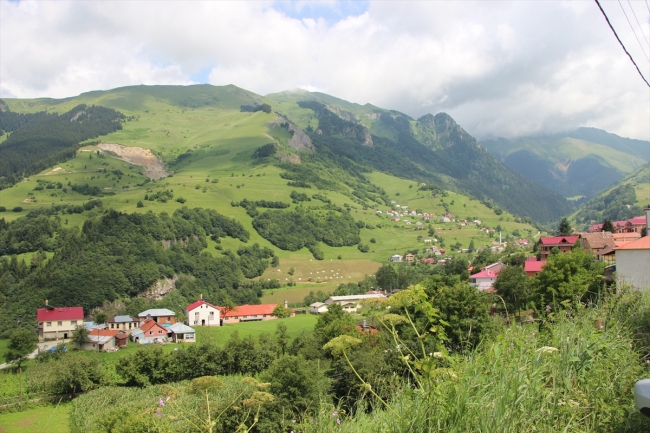 Trabzon Güzelyayla dört mevsim ziyaretçi ağırlıyor