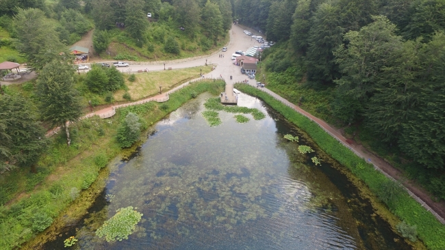 Ordu Ulugöl dört mevsim ziyaretçi ağırlıyor