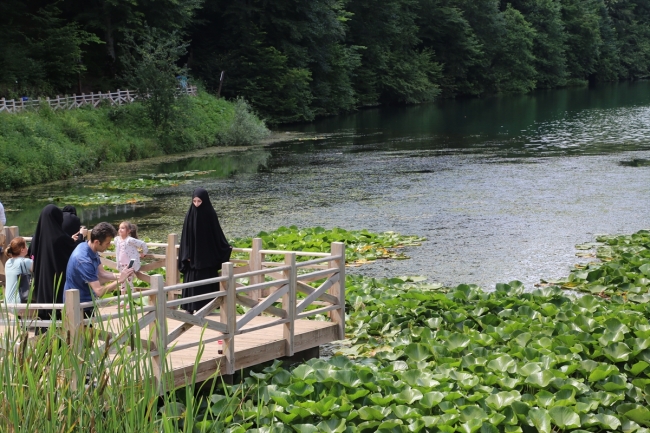 Ordu Ulugöl dört mevsim ziyaretçi ağırlıyor