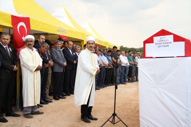 Şehit Uzman Çavuş Öncebe son yolculuğuna uğurlandı