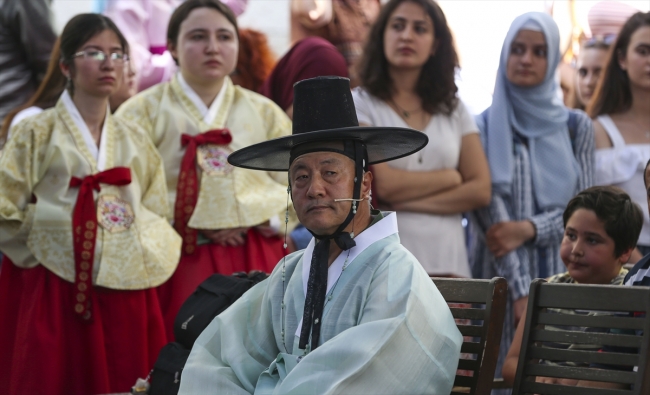 Güney Kore'nin düğün geleneği Ankara'da tanıtıldı