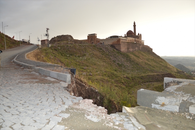 Ağrı'da sağanak yağış etkili oldu