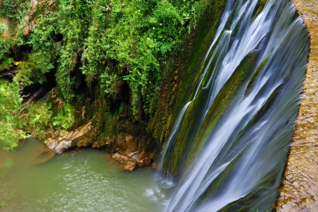 Sabun Çayı Şelalesi serinliğin adresi oldu