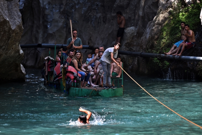 Mersin Kisecik Kanyonu'nda doğaya yolculuk