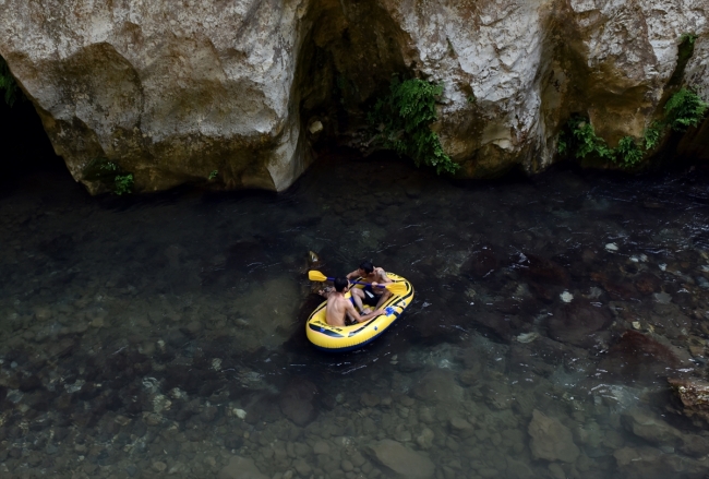 Mersin Kisecik Kanyonu'nda doğaya yolculuk