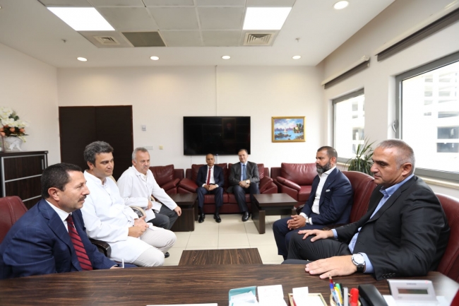 Bakan Mehmet Ersoy'dan Can Gürzap'a ziyaret