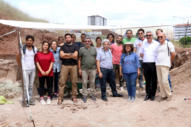 Çankırı'da 8 milyon yıllık fosiller gün yüzüne çıkarılıyor