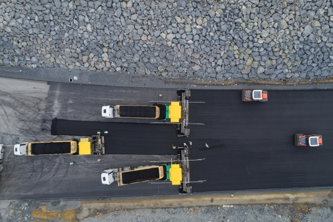 Bakan Turhan Kuzey Marmara Otoyolu inşaatını inceledi