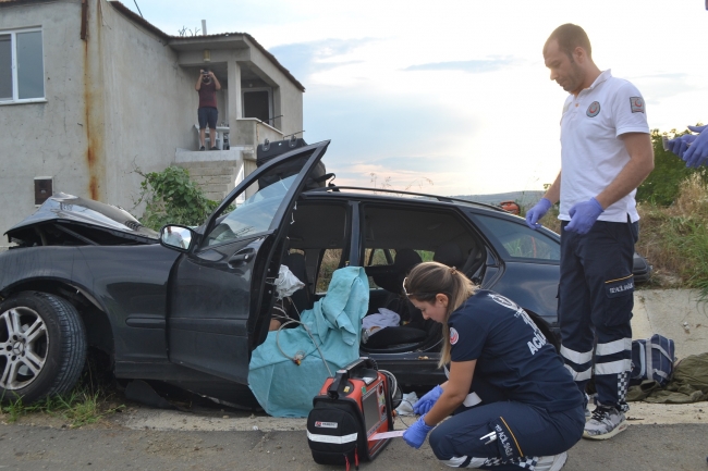 Gurbetçi aile kaza yaptı: 3 ölü, 1 yaralı