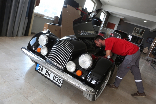 Klasik otomobiller modifiye edilerek yeniden hayat buluyor