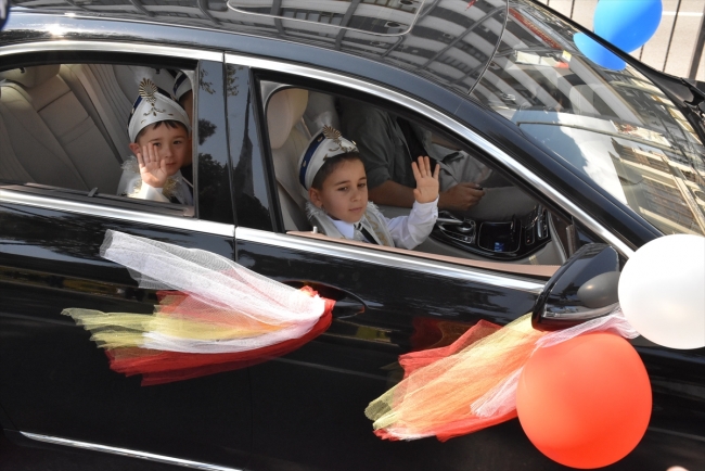 Ordu Valisi makam aracını sünnet çocuklarına tahsis etti