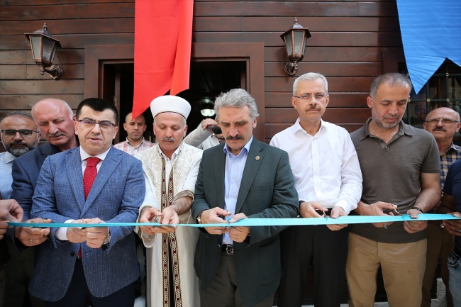 Restorasyonu tamamlanan İlyas Çelebi Camii ibadete açıldı