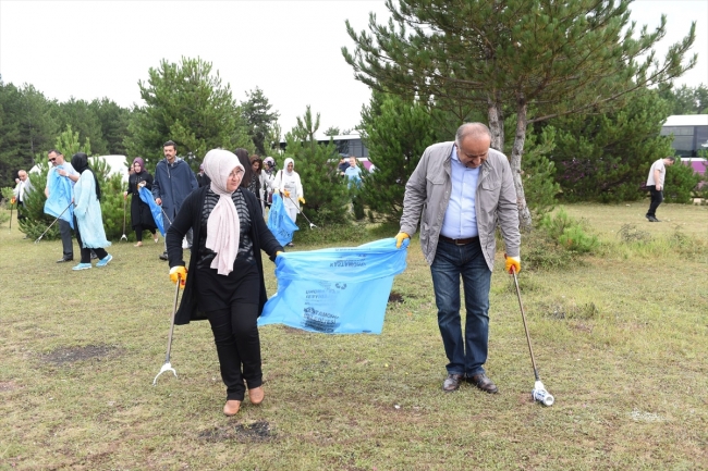 "Kastamonu'muzu Temizliyoruz" projesi ile 30 ton çöp toplandı