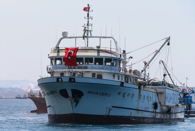 Cezayir'de el konulan 3 gemi 9 yıl sonra yeniden Türkiye'de