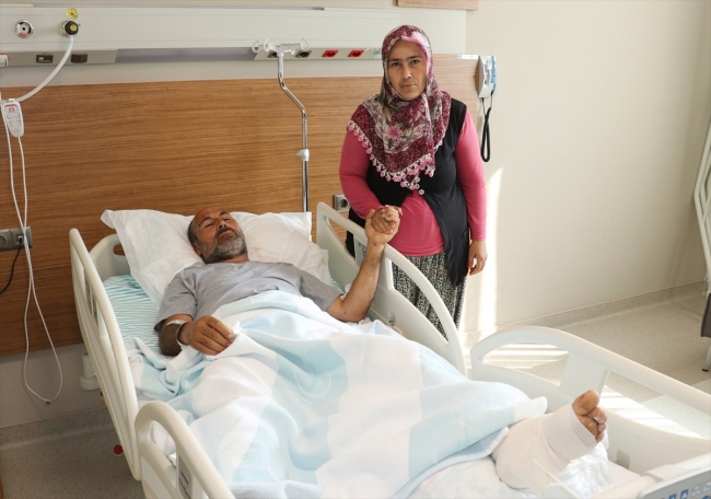 Düştüğü kayalıklardan umutlar tükenirken kurtarıldı