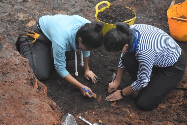 Ordu'da 2 bin 100 yıllık üç heykel bulundu