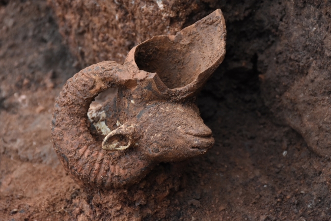 Ordu'da 2 bin 100 yıllık üç heykel bulundu