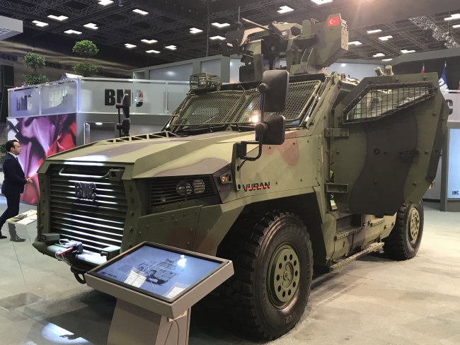 TSK'nın yeni zırhlısı 'Vuran' göreve hazır