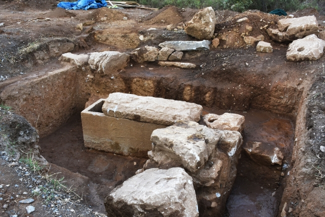 Euromos'ta Roma ve Helenistik döneme ait mezarlar bulundu