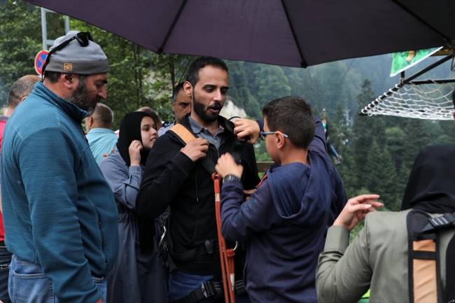 Ayder Yaylası bayram öncesi yoğunluk yaşıyor