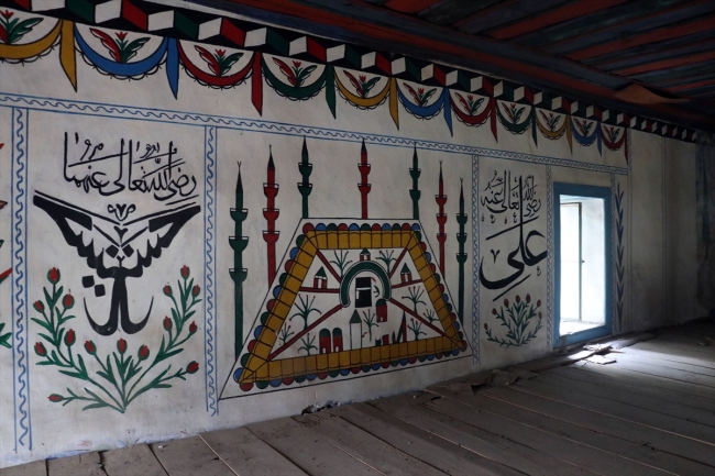 207 yıllık kalem işlemeli cami ibadete açılacak