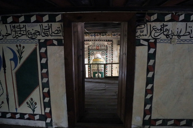 207 yıllık kalem işlemeli cami ibadete açılacak