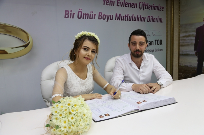 Nikah dairelerinde "08.08.2018" yoğunluğu