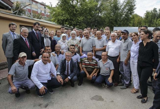 Emine Erdoğan TBMM'de "sıfır atık" çalışmalarını inceledi