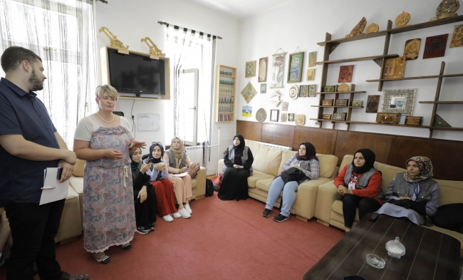 TİKA'nın gönüllü elçilerinden Bosna'daki engellilere destek