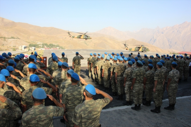 Çukurca şehidi Ömer Güç'ün naaşı memleketine uğurlandı