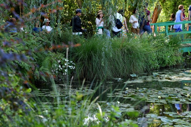 Fransız ressam Monet'nin ilham bahçesine yoğun ilgi