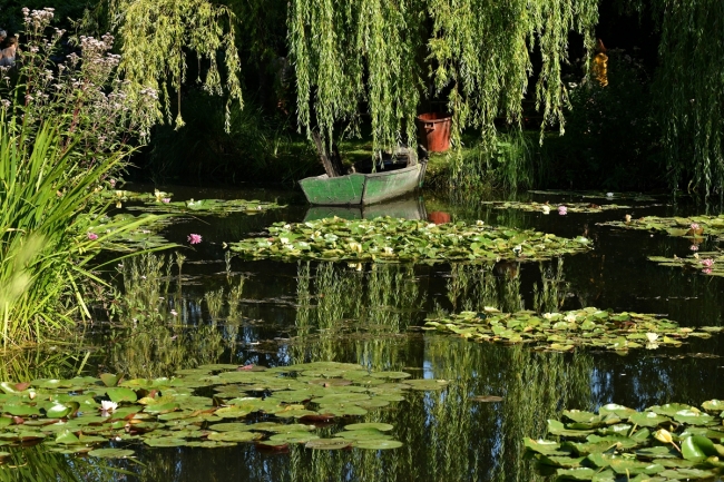 Fransız ressam Monet'nin ilham bahçesine yoğun ilgi