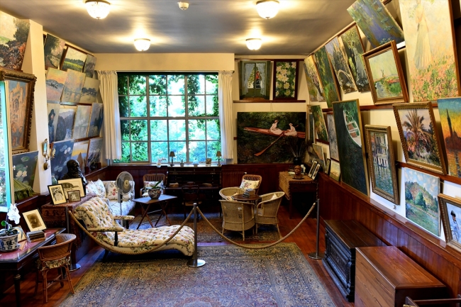 Fransız ressam Monet'nin ilham bahçesine yoğun ilgi