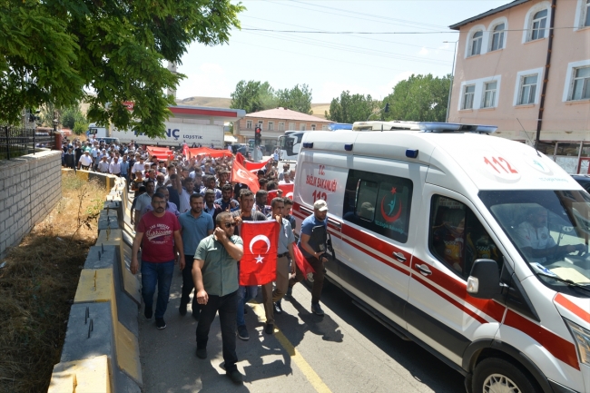 Hakkari şehidi Ömer Güç son yolculuğuna uğurlandı