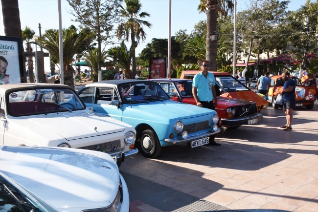 Bodrum'da "Klasik Otomobil Festivali" düzenlendi