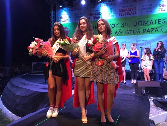 Silivri Değirmenköy Domates Festivali yapıldı