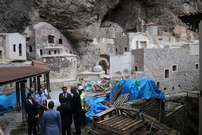 Sümela Manastırı gelecek sezon tamamen hizmete açılacak