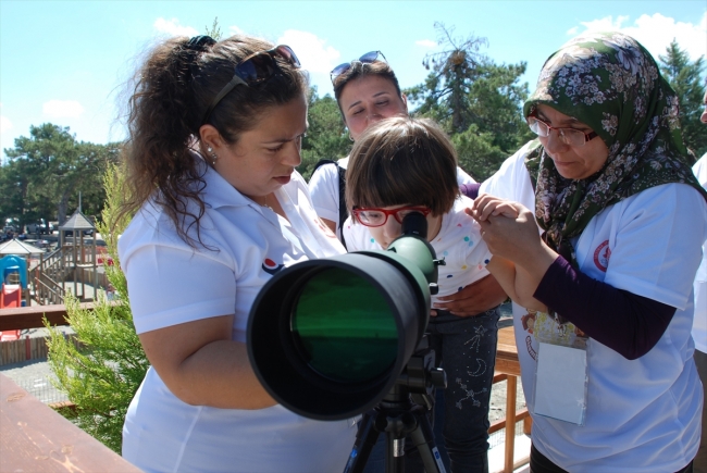 Gizemli çocuklar Salda Gölü'nde