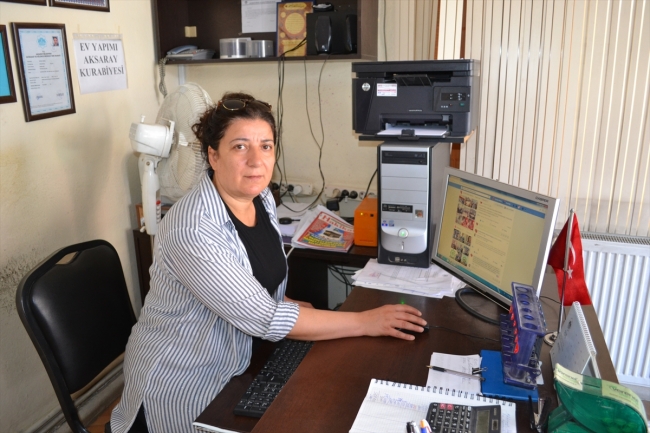 Kadın muhtar "Her Şey Askıda" yardım kampanyası başlattı