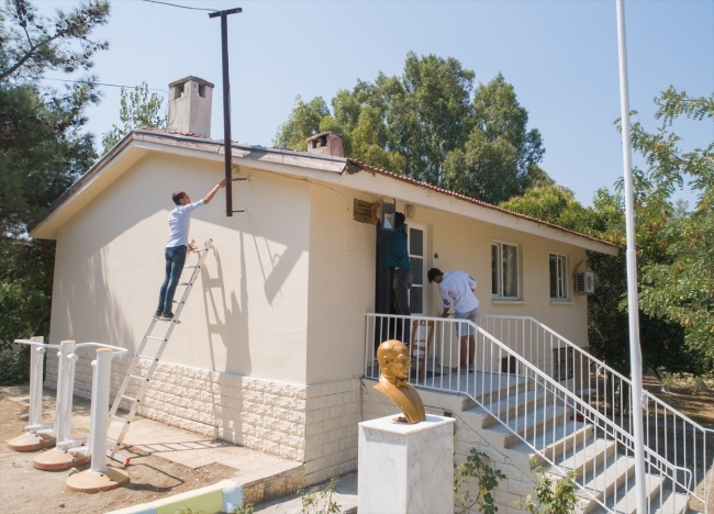 İzmir'de rehabilite edilen çocuklar okul tadilatı yaptı