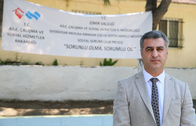 İzmir'de rehabilite edilen çocuklar okul tadilatı yaptı