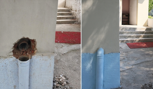 İzmir'de rehabilite edilen çocuklar okul tadilatı yaptı