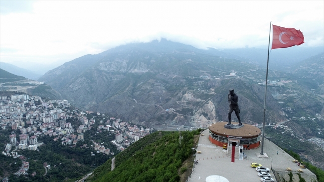 Atatepe'nin Artvin turizmini canlandırması hedefleniyor