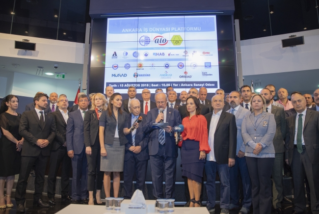 Ankara İş Dünyası Örgütleri Platformu'ndan "spekülatif atak" tepkisi