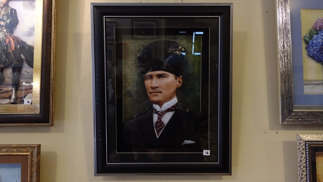 Balıkesir'de kağıt rölyef çalışmaları beğeniye sunuldu