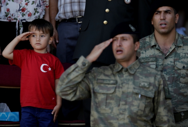 Zırhlı Birlikler'de yemin töreni