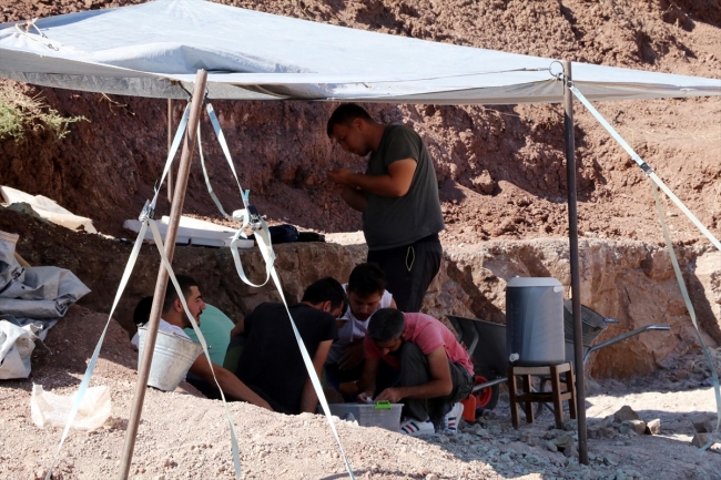 Çankırı'da 15 türde 140 parça fosile ulaşıldı