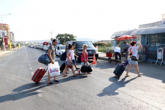 Tekirdağ Limanı'nda tatil yoğunluğu