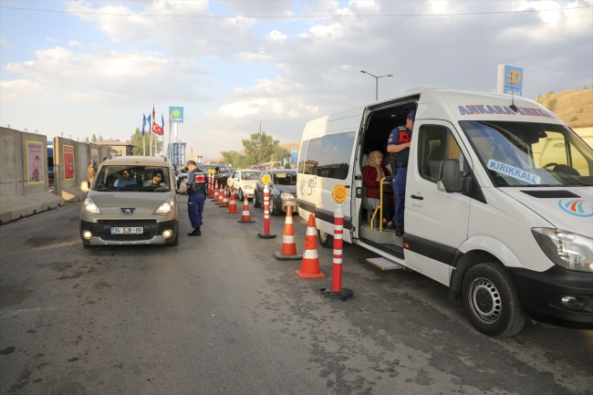 Jandarmadan bayram tatilinde etkin denetim